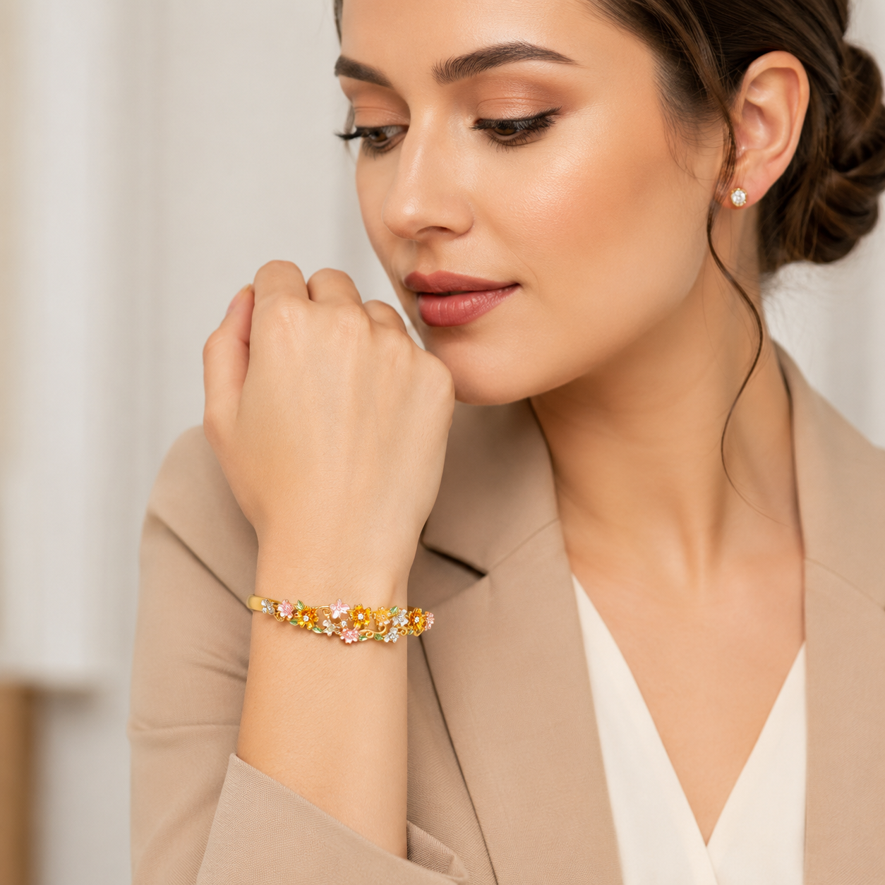 Spring Blossom Bangle