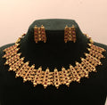 Antique Ruby Stone Choker Traditional Necklace Set