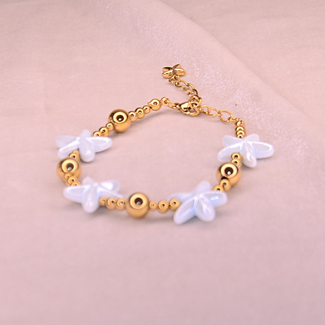 Daisy Charm Bracelet