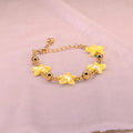 Daisy Charm Bracelet